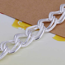 Vintage Love silver bracelets bangles Twiested Double Circle one direction collier plastron HBH 24 ELY