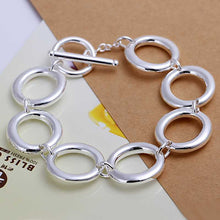Vintage Love silver bracelets bangles Twiested Double Circle one direction collier plastron HBH 24 ELY