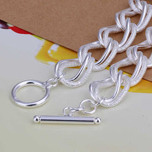 Vintage Love silver bracelets bangles Twiested Double Circle one direction collier plastron HBH 24 ELY
