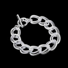 Vintage Love silver bracelets bangles Twiested Double Circle one direction collier plastron HBH 24 ELY