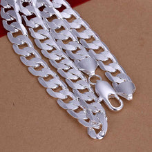 Vintage Love silver necklaces 12M Flat Sideways colar feminino ruby jewelry134 ELY