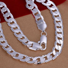 Vintage Love silver necklaces 12M Flat Sideways colar feminino ruby jewelry134 ELY