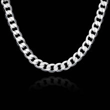 Vintage Love silver necklaces 12M Flat Sideways colar feminino ruby jewelry134 ELY