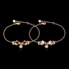 18K Gold Plating pulseras Beaded bow men bracelet accessories HBB 61 ELY