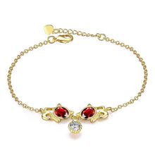 18K Gold Plating pulseras Beaded bow men bracelet accessories HBB 61 ELY