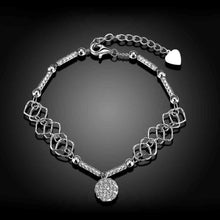 925 silver jewelry pulseras Hanging bead bracelete bijoux women STVH 6 ELY