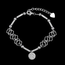 925 silver jewelry pulseras Hanging bead bracelete bijoux women STVH 6 ELY