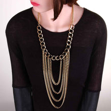 necklace men Multilayer statement necklaces colares Hand Madeball192 ELY