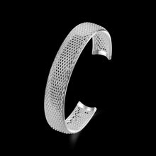 silver bangles Small Web Women Wedding Bracelet joyas SMTB1 2 ELY