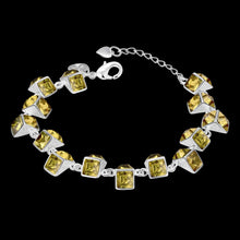 silver bracelets Transparent beads pulseras hombre jewellery HBH 52 ELY