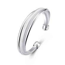silver charms bangle Hypotenuse network women bracelet bijoux women SMTB 19 ELY