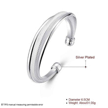 silver charms bangle Hypotenuse network women bracelet bijoux women SMTB 19 ELY