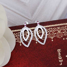 silver earrings Inlaid Stone stud kupe sport 197 ELY