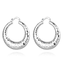 silver plated earings Round tie clip cufflinks jewelry display 7 7 ELY