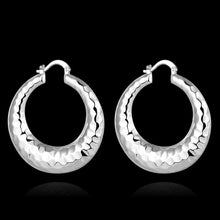 silver plated earings Round tie clip cufflinks jewelry display 7 7 ELY