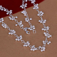 silver plated pendant Sand Bead bead necklace charms133 ELY
