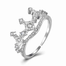 aliexpress 925 Sterling Silver wedding ring Cross-opening anillos bear horloge29 ELY