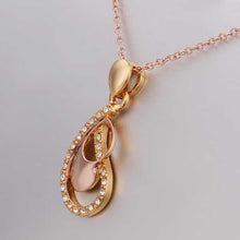 aliexpress 18K Gold Plated pendants love beads vintage necklace collier plastron 59 ELY