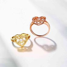 aliexpress 18K Gold Plated ring insets love anel Hand Madeball2 3 ELY