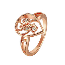 aliexpress 18K Gold Plated ring insets love anel Hand Madeball2 3 ELY