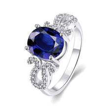 aliexpress 18k gold plated ring Oval package gem anillos Factory178 ELY