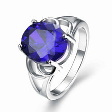 aliexpress 18k gold plated ring Oval package gem anillos Factory178 ELY