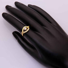 aliexpress acessorios para mulher Engagement rings insets O shape anel de ouro jewerly accessories SKGR 81 ELY