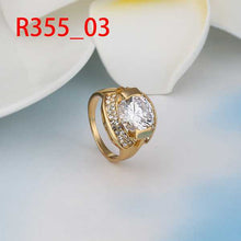 aliexpress acessorios para mulher wedding rings crystal middle aliancas joyas218 ELY