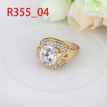aliexpress acessorios para mulher wedding rings crystal middle aliancas joyas218 ELY