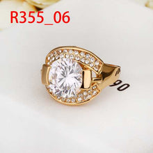 aliexpress acessorios para mulher wedding rings crystal middle aliancas joyas218 ELY
