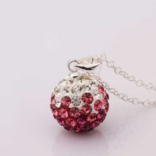 aliexpress african beads choker necklace pink crystal vintage necklace ruby jewelry ELY