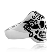 aliexpress punk style stainless steel Engagement rings cute skull smile aneis Elegant MAYAR 8 ELY