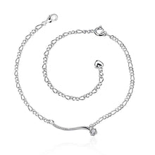 aliexpress silver anklet Insets Cross ankle bracelet bijoux HBA 6 ELY