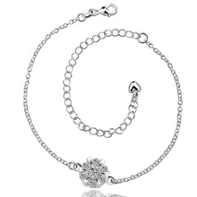 aliexpress silver anklet Insets Cross ankle bracelet bijoux HBA 6 ELY