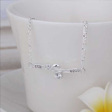 aliexpress silver anklet Insets Cross ankle bracelet bijoux HBA 6 ELY