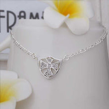 aliexpress silver anklet Insets Cross ankle bracelet bijoux HBA 6 ELY