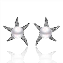 aliexpress silver earring beads heart imitation pearl stud cuff wedding 266 ELY