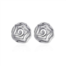 aliexpress silver earrings Cute Rose stud orecchini prices in euros 3 ELY
