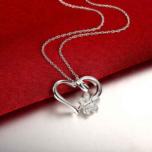 aliexpress silver-plated pendant Butterfly Heart colar feminino men jewelry ELY