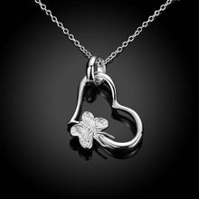 aliexpress silver-plated pendant Butterfly Heart colar feminino men jewelry ELY
