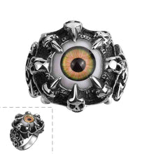 aliexpress stainless steel rings an eye anillos bear jewelry display MAYAR119 ELY