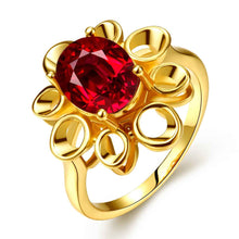 best friends 18K Gold Plating rings for men Sunflower insets anillos bear joyas158 ELY