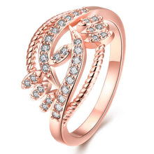 best friends 18K Gold Plating wedding rings Peacock head inlaid crystal bague femme ruby jewelry31 ELY