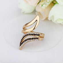 best friends 18k gold plated rings black yellow anel feminino prices in euros258 ELY