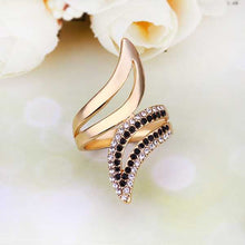 best friends 18k gold plated rings black yellow anel feminino prices in euros258 ELY