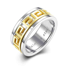 best friends Men's Titanium Steel wedding ring Printing width aneis Gift for her12 ELY