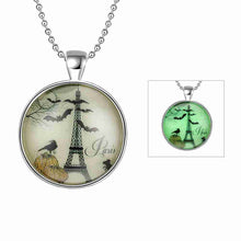 best friends Glow in the Dark necklaces & pendants Iron tower collier plastron wedding jewelry315 ELY