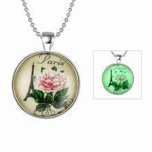 best friends Glow in the Dark necklaces & pendants Iron tower collier plastron wedding jewelry315 ELY