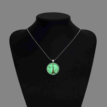 best friends Glow in the Dark necklaces & pendants Iron tower collier plastron wedding jewelry315 ELY