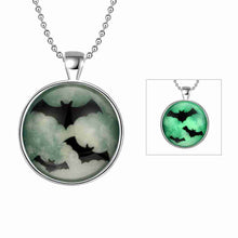 best friends Nightlight jewelry pendants Bat collier plastron bijouterie321 ELY